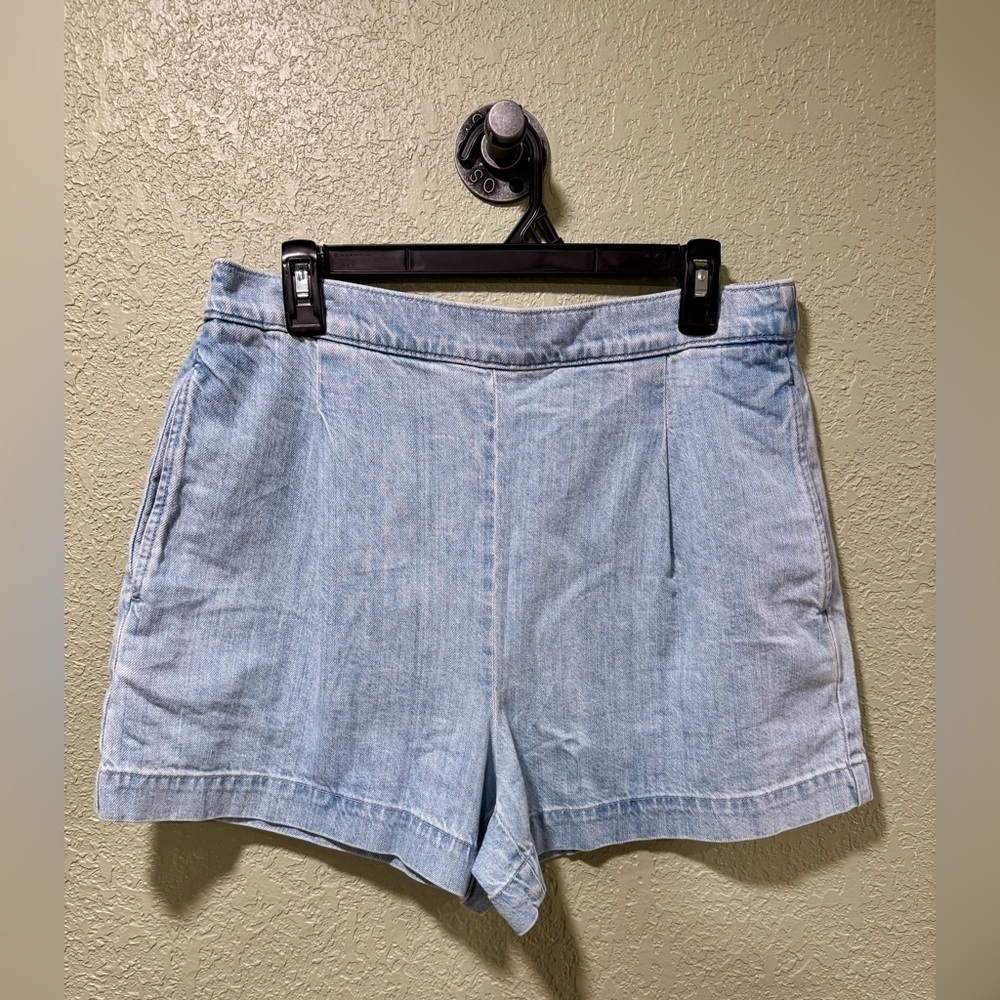 Madewell Light Wash Denim Shorts